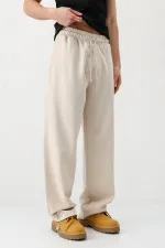 Balloon Fit Eşofman Alt Taş