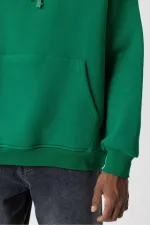 Sweat à capuche oversize basique Benetton avec détail de poche