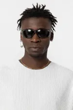 Basic Oversize Bisiklet Yaka Ottoman Takım Beyaz