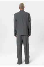 Costume classique oversize anthracite