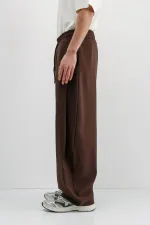 Balloon Fit Pantolon Kahve