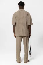 Basic Oversize Ottoman Takım Vizon