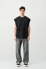 Basic Kolsuz Tişört Siyah