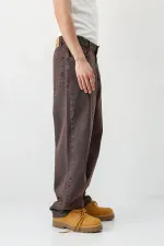 Baggy Fit Jean Kahve