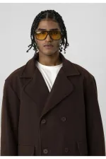 Manteau oversize café