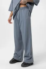 Süper Oversize Takım Füme