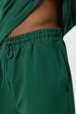 Basic Oversize Şort Takım Nefti