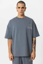 Young Atelıer Baskılı Oversize Eşofman Takım Füme Young Atelıer Baskılı Oversize Eşofman Takım Füme