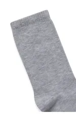 Long Pressed Socks Grey