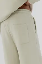 Pantalon de survêtement ample basique kaki