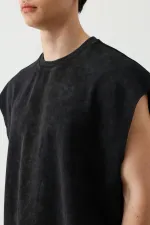 Basic Kolsuz Tişört Siyah