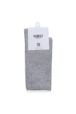 Long Pressed Socks Grey