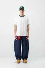 Kısa Kollu Regular Fit Tişört Ekru