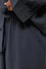 Baggy Fit Modal Kumaş Pantolon Antrasit