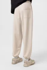 Basic Elastic Waist Oversize Sweatpants