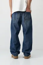Baggy Fit Jean Mavi