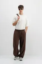 Balloon Fit Pantolon Kahve