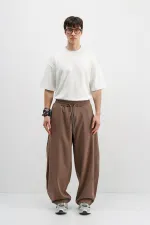 Balloon Fit Pantolon Vizon