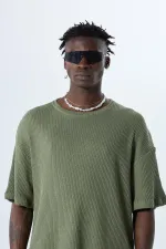 Basıc Oversize Takım Haki