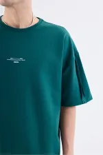 Printed Stopper Tracksuit Set Petrol