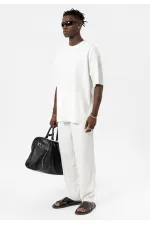 Basic Oversize Ottoman Takım Ekru