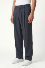Oversize Lyocell Karışımlı Takım Lacivert Oversize Lyocell Karışımlı Takım Lacivert