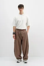 Balloon Fit Pantolon Vizon