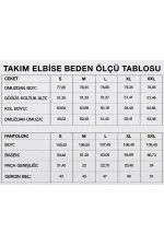 Costume croisé coupe décontractée, bleu marine