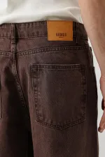 Baggy Fit Jean Kahve