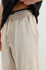 Baggy Fit Eşofman Alt Taş