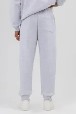 Basic Paça Lastikli Eşofman Alt Karmelanj