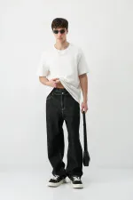 Baggy Fit Jean Siyah