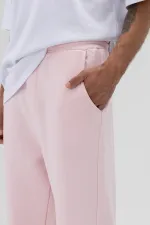 Basic Baggy Sweatpants Pink