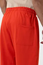 Ensemble de survêtement basique oversize à poignets élastiqués, corail