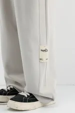 Baggy Fit Eşofman Alt Ice Grı