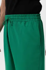 Paça Lastikli Basic Oversize Eşofman Takımı Nefti