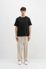 Baggy Fit Eşofman Alt Taş