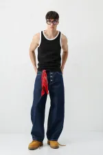 Oversize Askılı Tişört Siyah