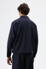 Relax Fit Ceket Lacivert