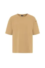 Basic Oversize Şort Takım Hardal