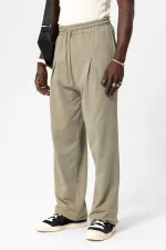 Basic Baggy Eşofman Alt Haki