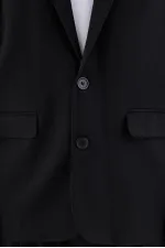 Klasik Oversize Takım Elbise Siyah