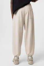Basic Elastic Waist Oversize Sweatpants