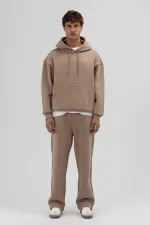 Basic Baggy Eşofman Alt Açık Vızon