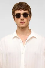 Oversize Long-Sleeve Modal Fabric Shirt White