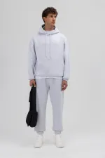 Basic Paça Lastikli Eşofman Alt Karmelanj