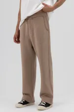 Basic Baggy Eşofman Alt Vizon