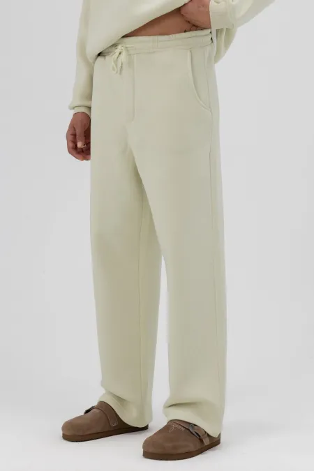 Basic Baggy Sweatpants Khaki