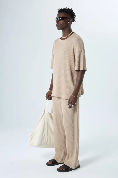 Basıc Oversize Takım Vizon