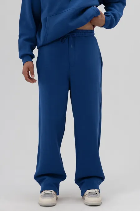 Washed Baggy Sweatpants Turquoise